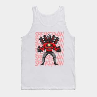 SPEAKERMAN SKIBIDI TOILET Tank Top